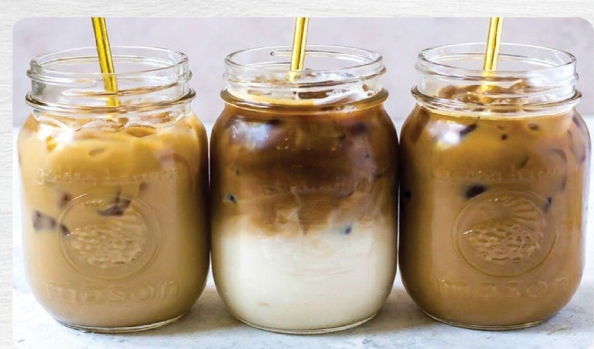 Iced Cappuccino at Olive & Grill