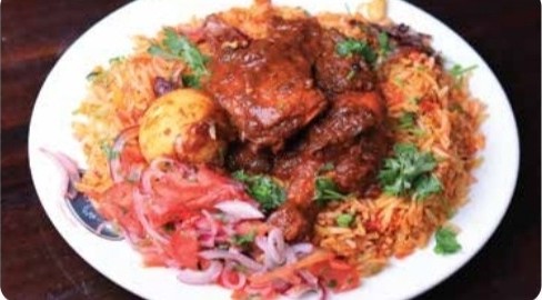 Chicken Biryani at Olive & Grill
