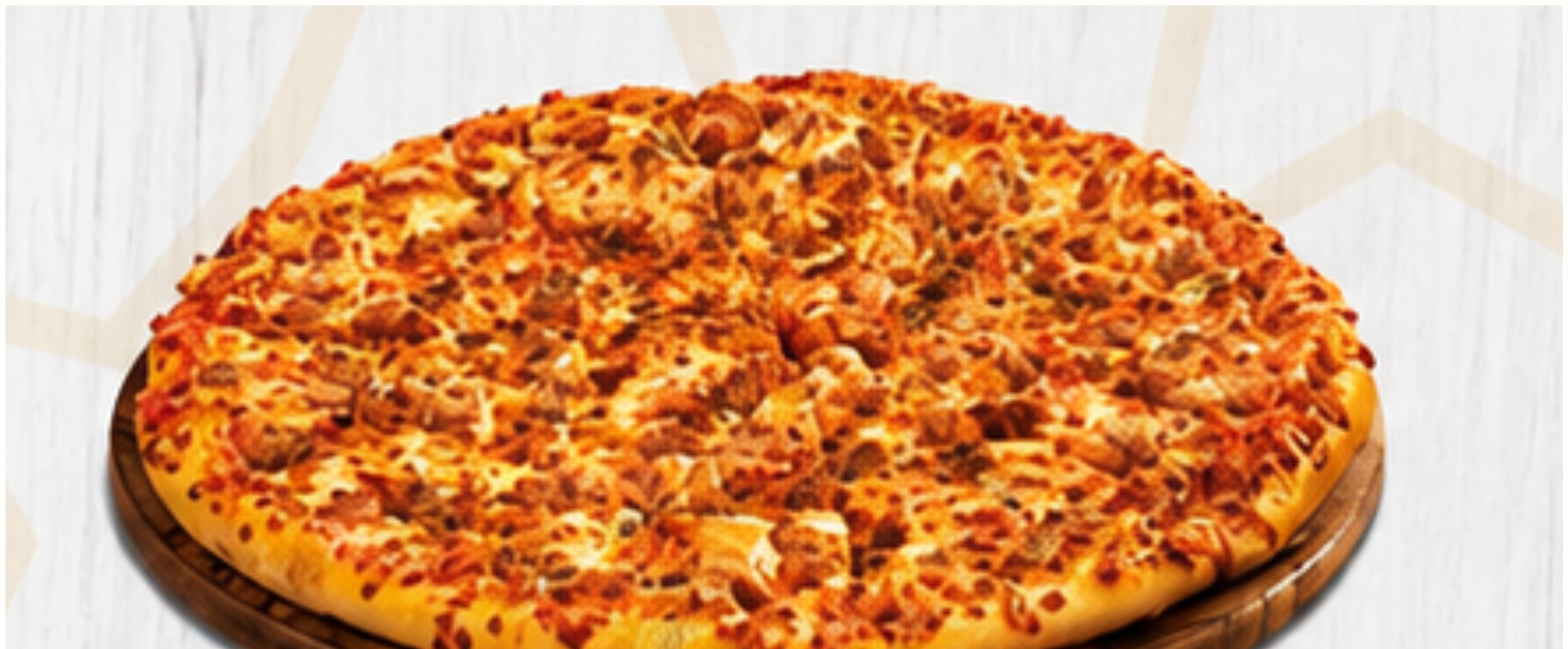 Chicken Peri Peri Pizza at Olive & Grill