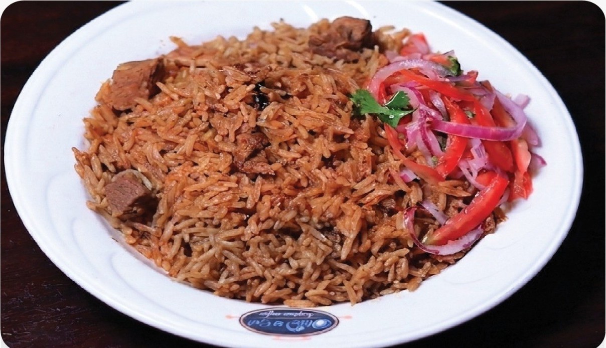 Pilau Beef at Olive & Grill