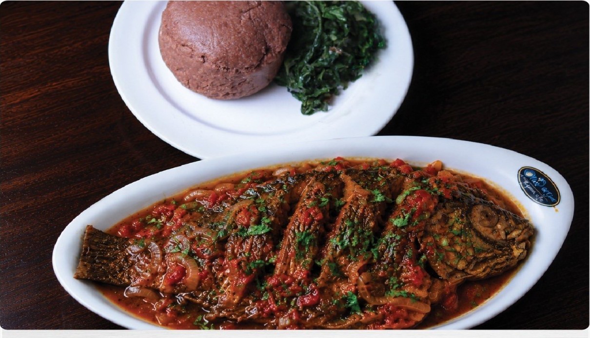 Whole Fish Dry / Wet at Olive & Grill